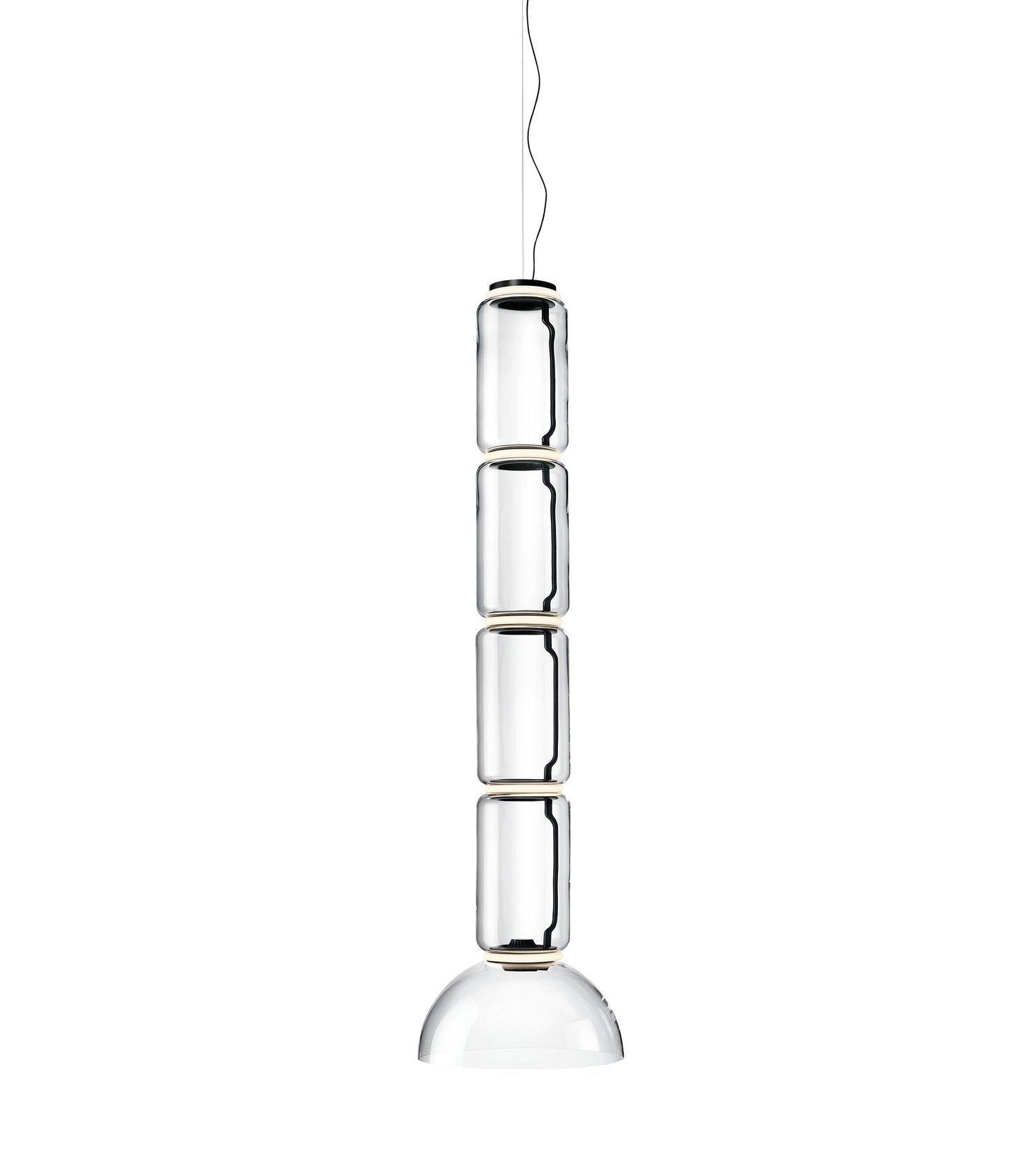 Noctambule 4 Low Cylinder & Bowl LED Pendant