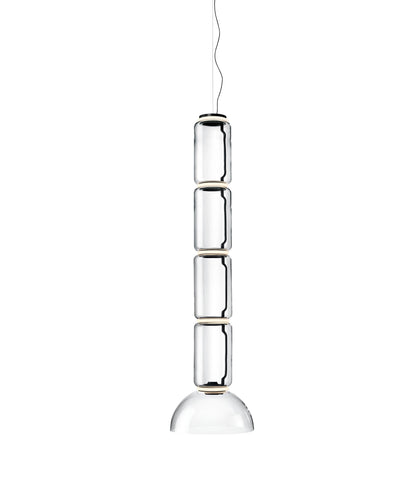 Noctambule 4 Low Cylinder & Bowl LED Pendant