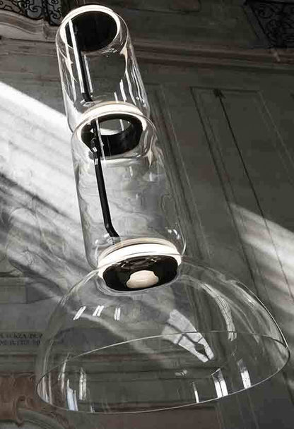 Noctambule 4 Low Cylinder & Bowl LED Pendant