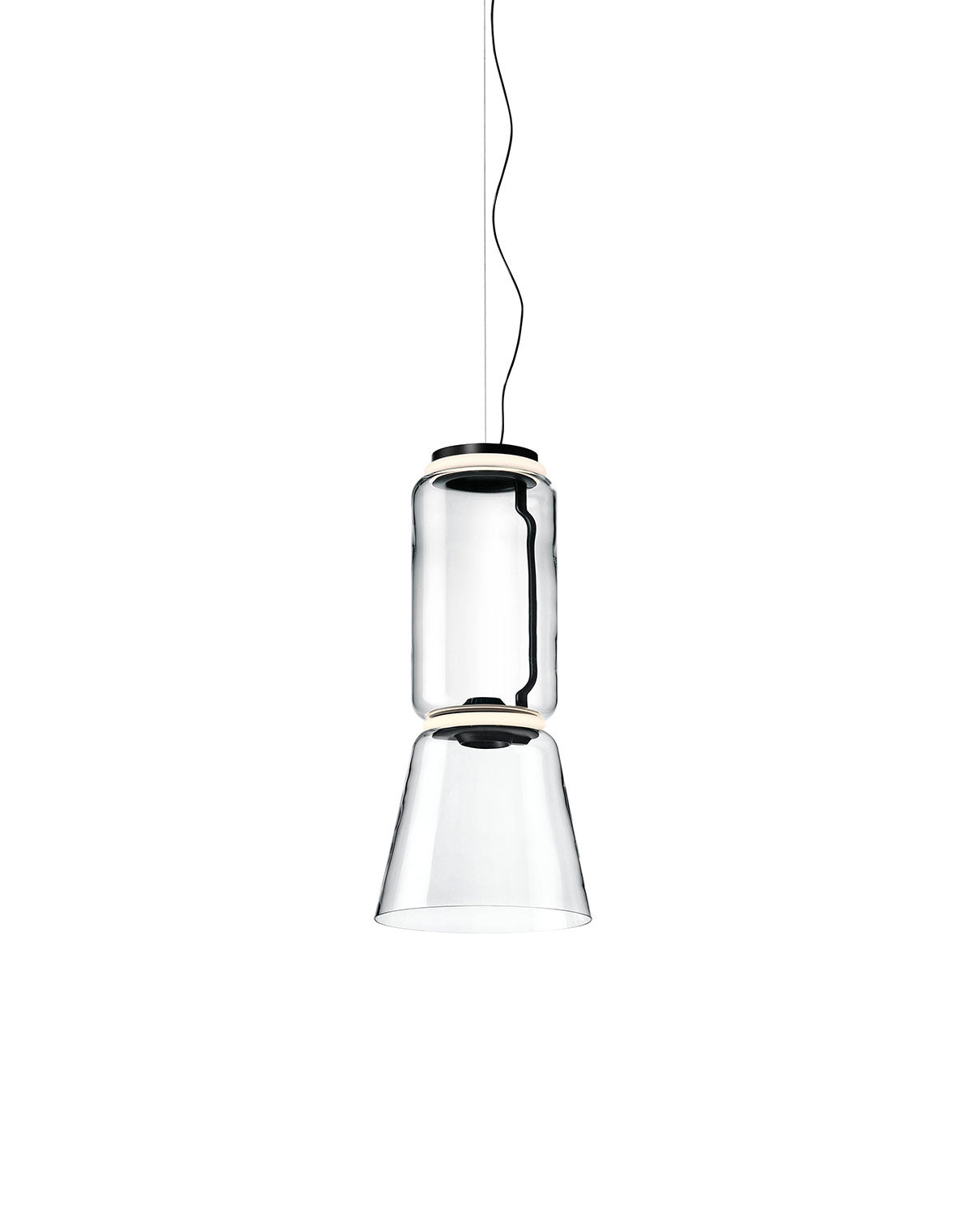 Noctambule 1 Low Cylinder & Cone LED Pendant