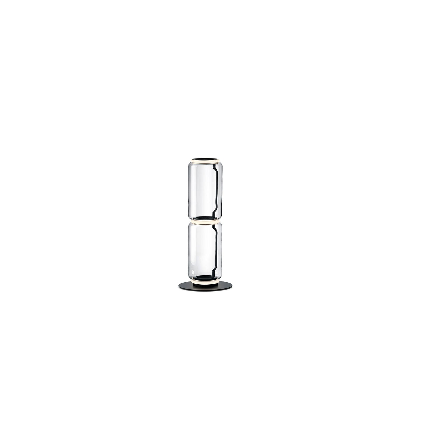 Noctambule 2 Low Cylinders Small Base Floor Lamp