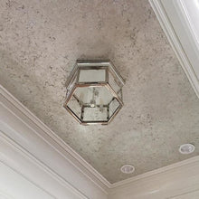 Club Large Hexagonal Flush Mount
