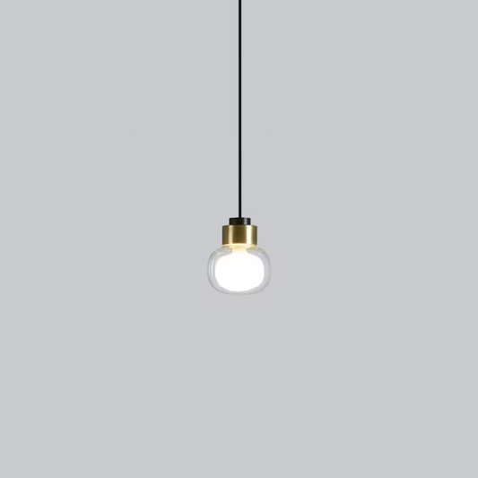 Nabila Small Pendant Matt Black