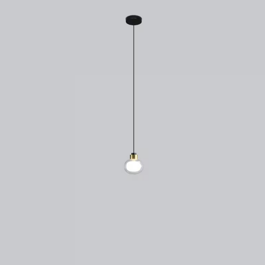 Nabila Large Pendant Matt Black