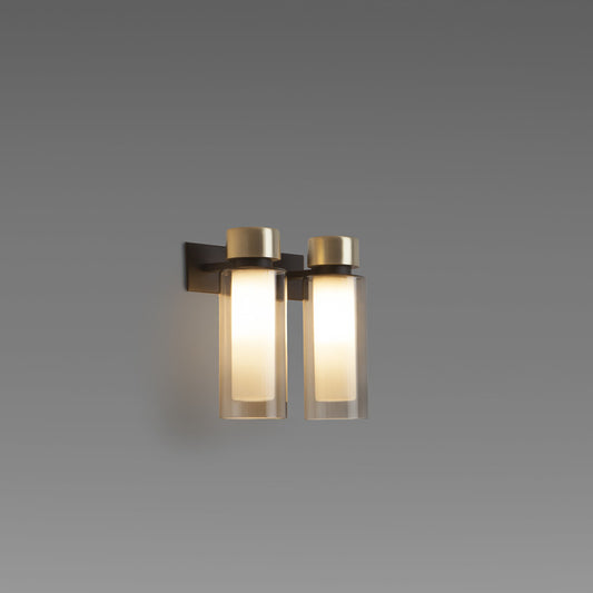 Osman Double Recessed Wall Light