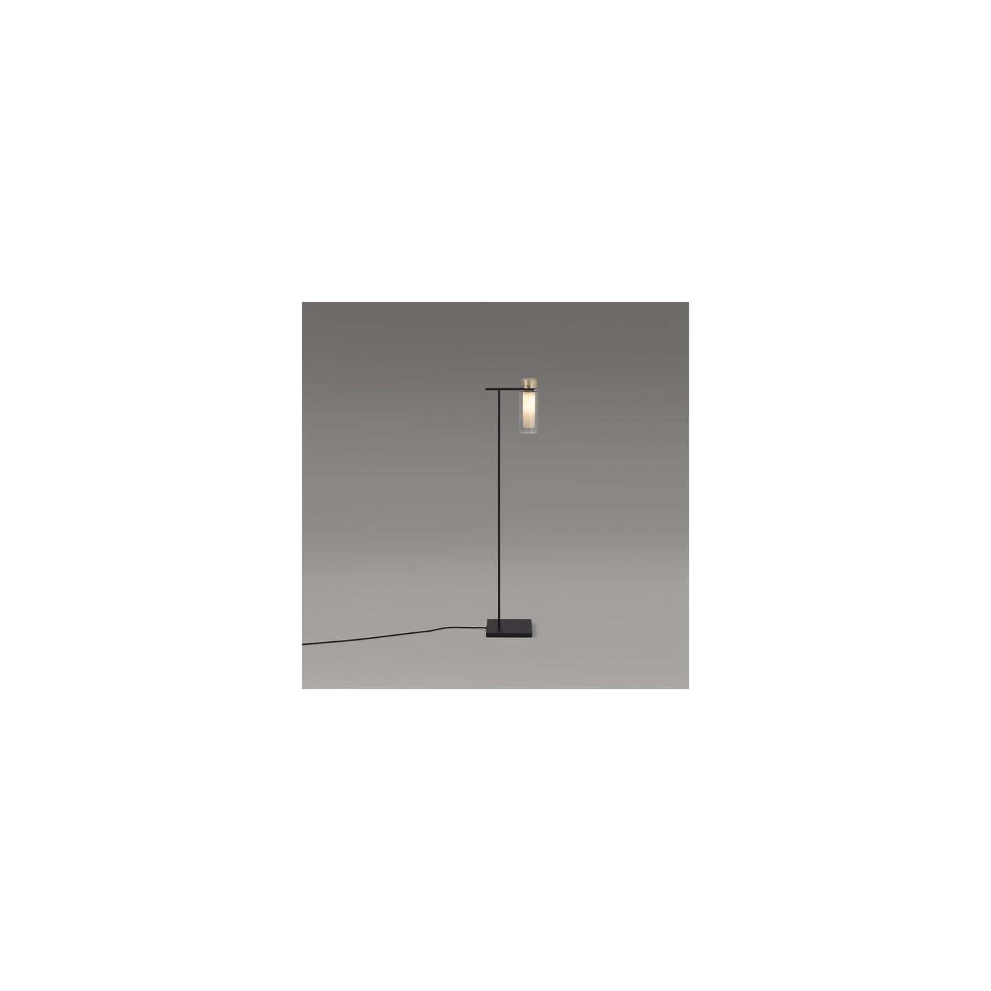 Osman Floor Lamp in Matt Black