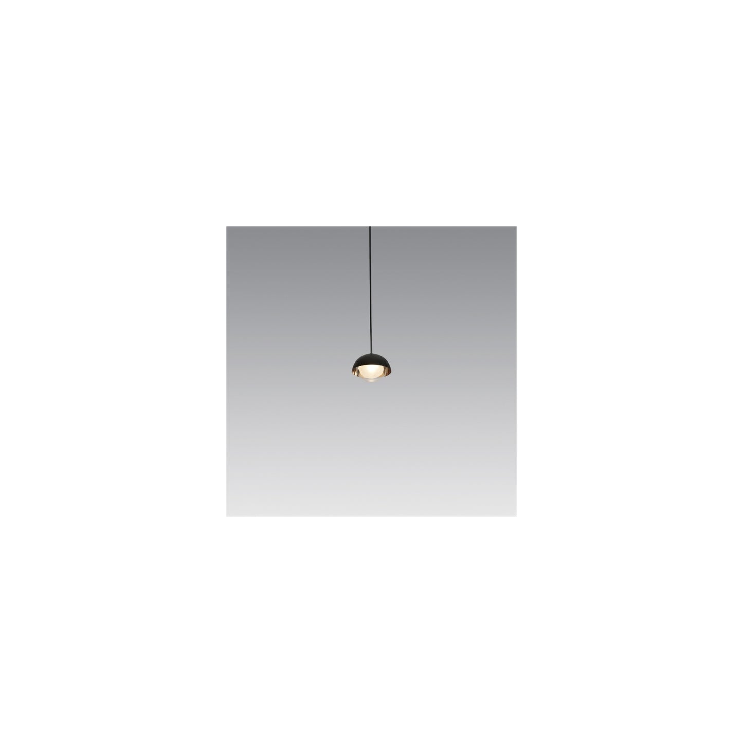 Muse Small Black Pendant