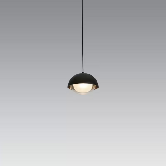 Muse Large Black Pendant