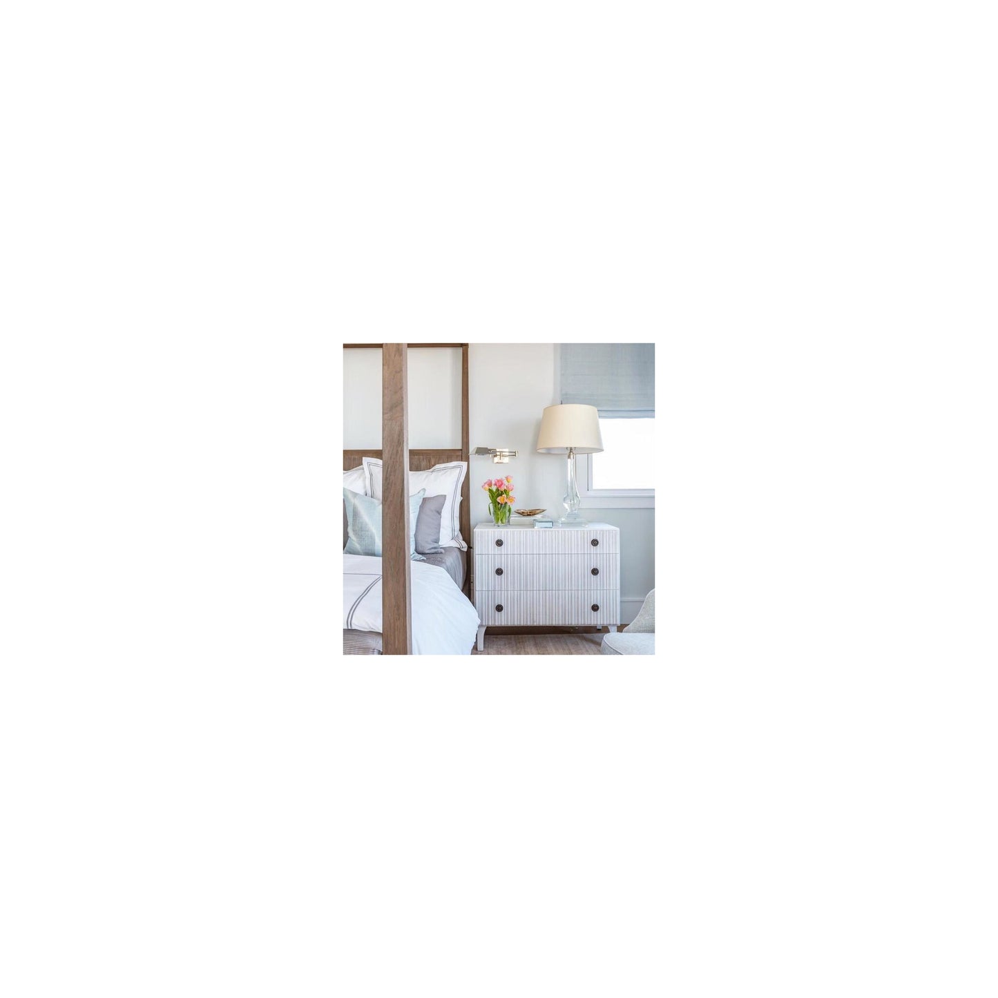 Balustrade Modern Round Table Lamp