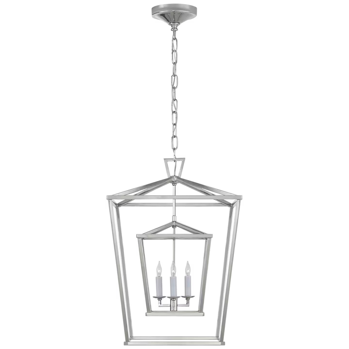Darlana Medium Double Cage Pendant Lantern