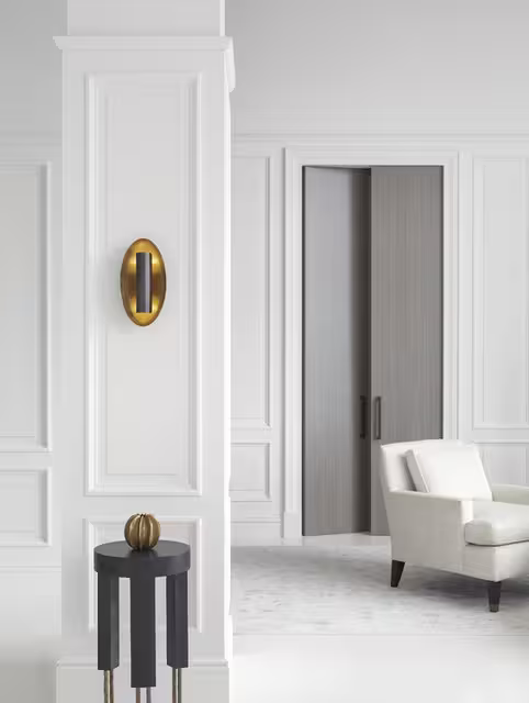 Aura Medium Oval Wall Light