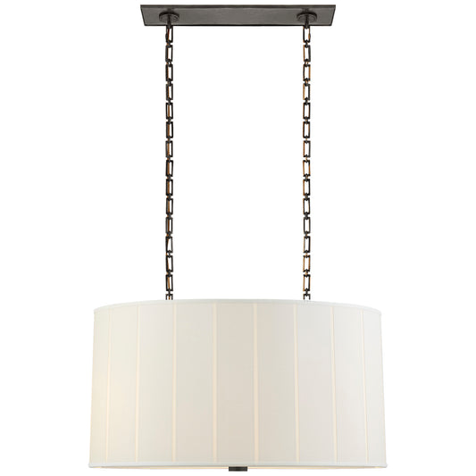 Perfect Pleat Oval Hanging Shade