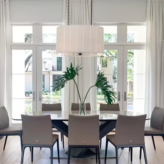 Perfect Pleat Oval Hanging Shade