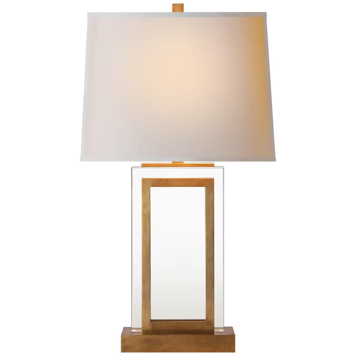 Crystal Panel Table Lamp