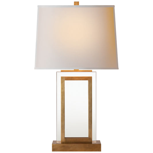 Crystal Panel Table Lamp