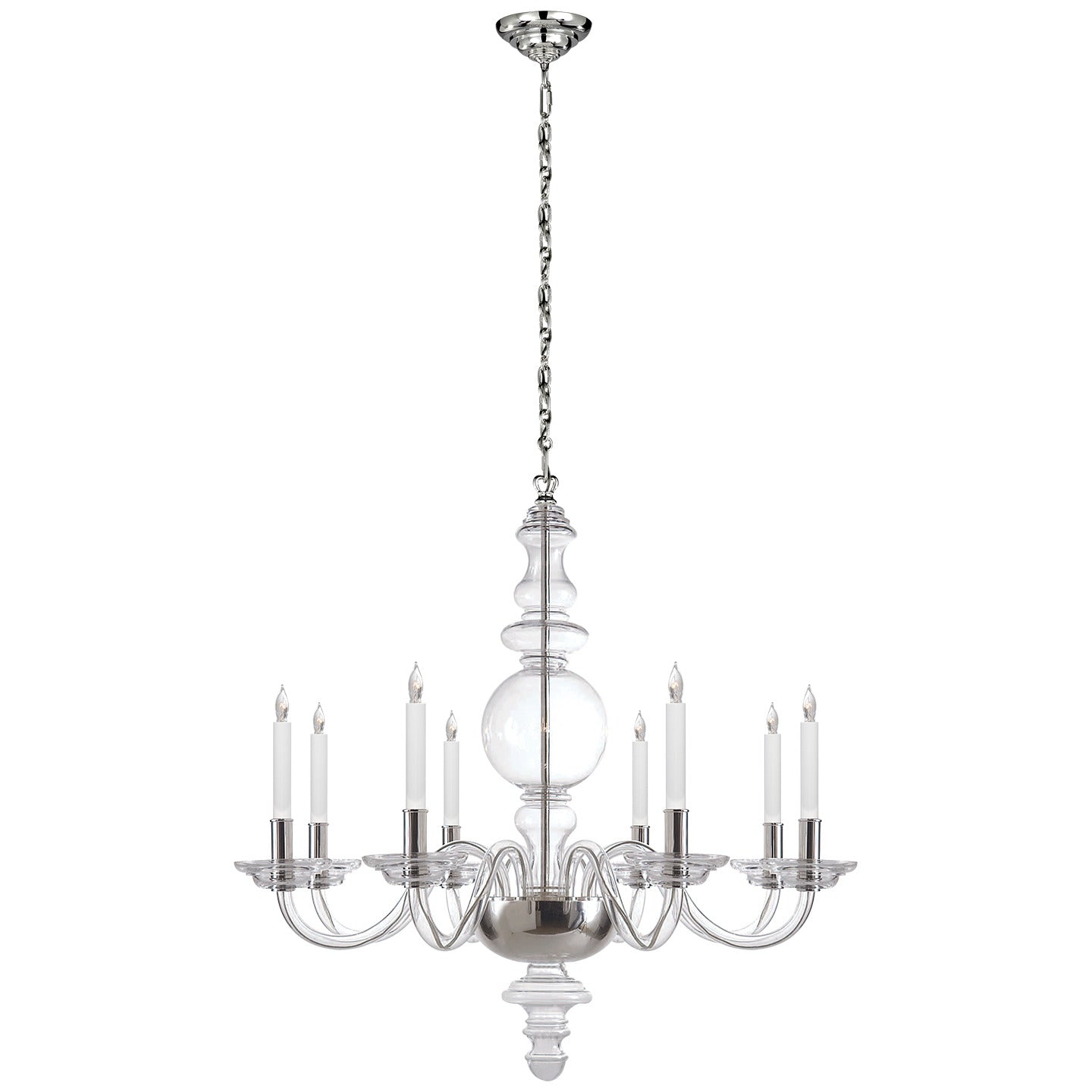 King George Grande Round Chandelier