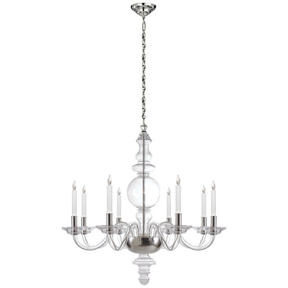 King George Grande Round Chandelier