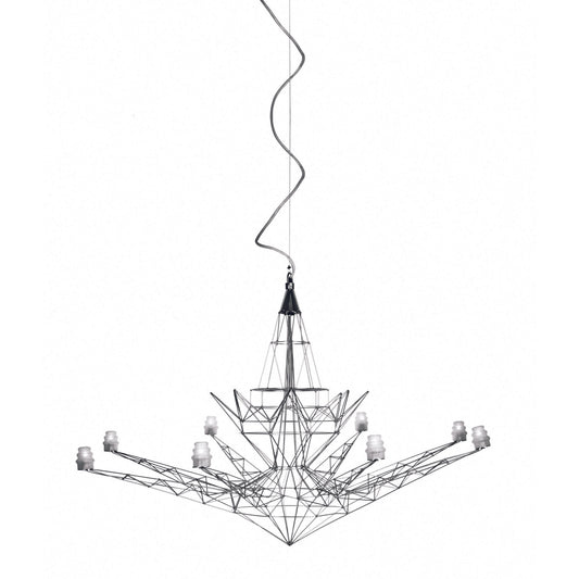 Lightweight 8-Light Chandelier
