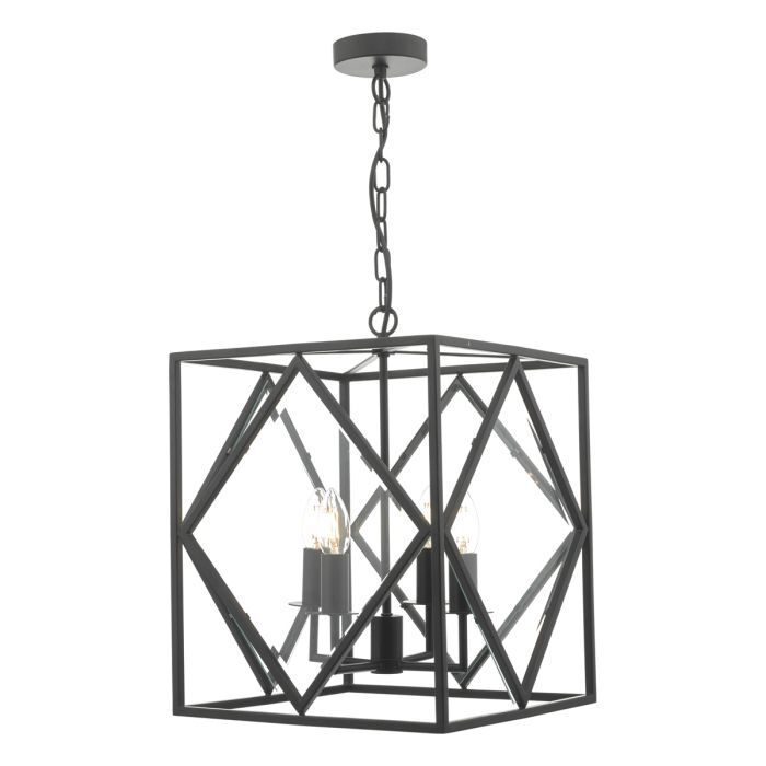 Jepsen 4-light lantern Black