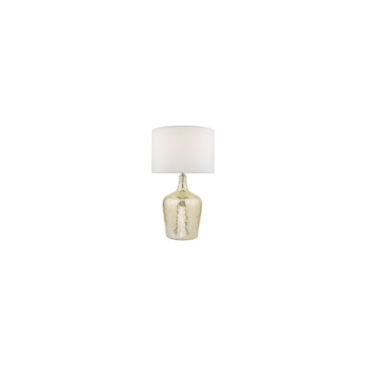 Lolek Table Lamp Silver Glass