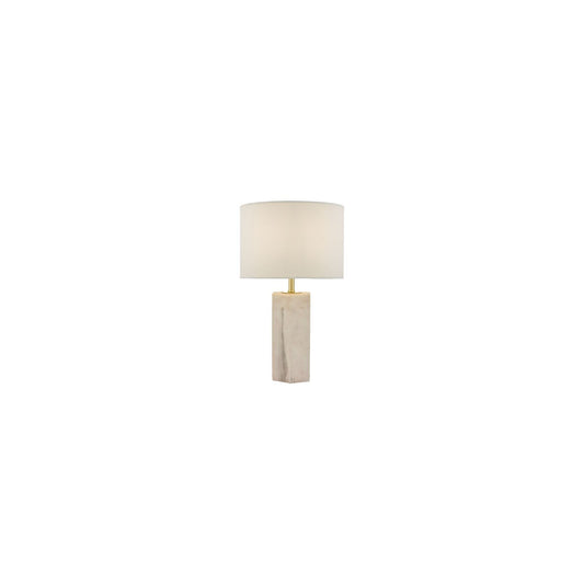 Nalani Table Lamp Pink with Marble Effect