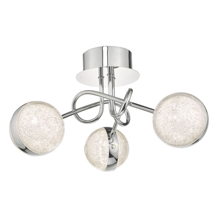 Nyma 3-Light LED Semi Flush