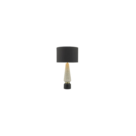Onora Table Lamp White & Black
