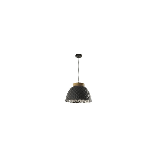 Wazir Pendant Grey with Mango Wood Detail