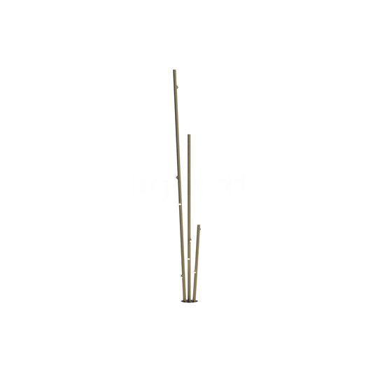 Bamboo 4812 9-Light Outdoor LED Floor Lamp