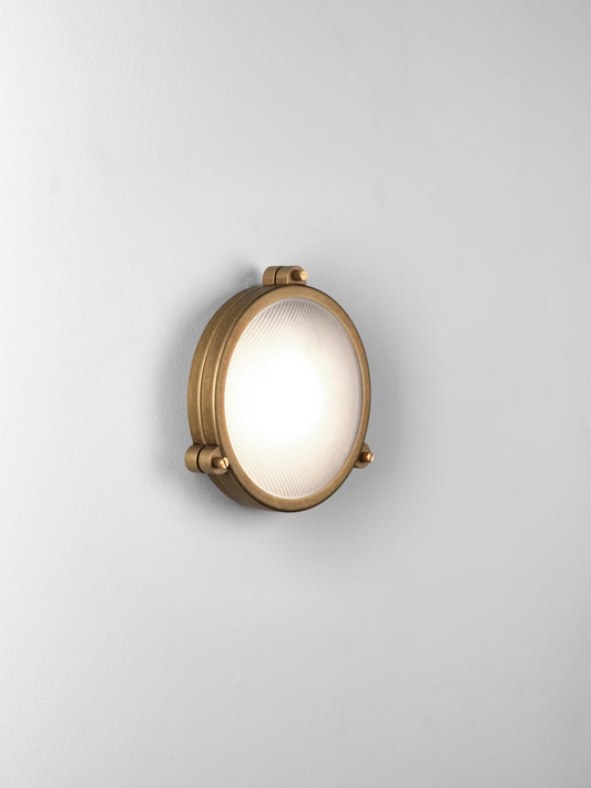 Malibu Coastal Round Exterior Wall Light