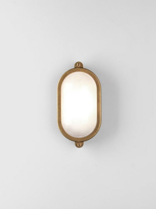 Malibu Coastal Oval Exterior Wall Light