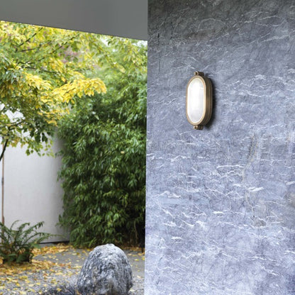 Malibu Coastal Oval Exterior Wall Light
