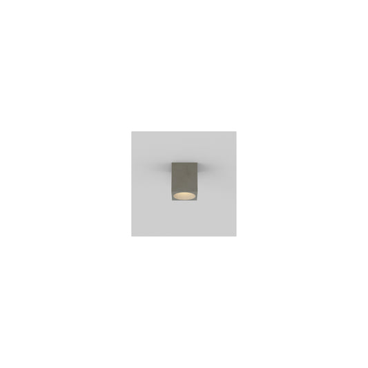 Kos Square Exterior Wall Light Concrete