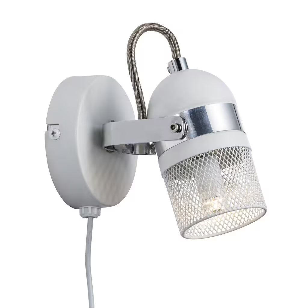 Agnes Wall Spotlight White
