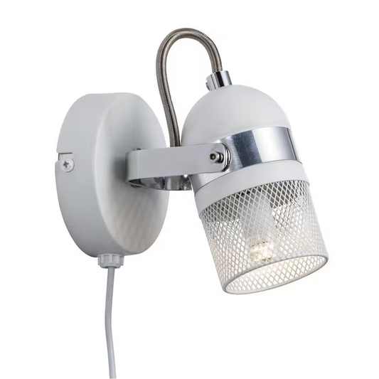 Agnes Wall Spotlight White