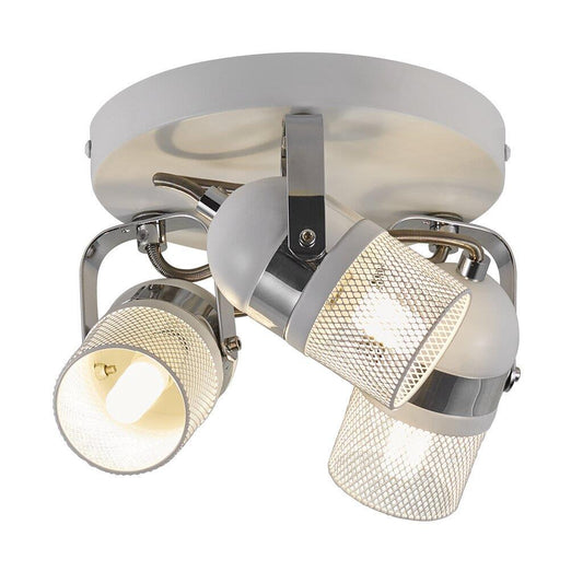 Agnes 3-Spot Round Ceiling Light