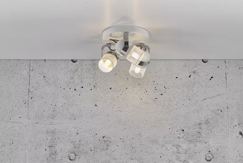 Agnes 3-Spot Round Ceiling Light