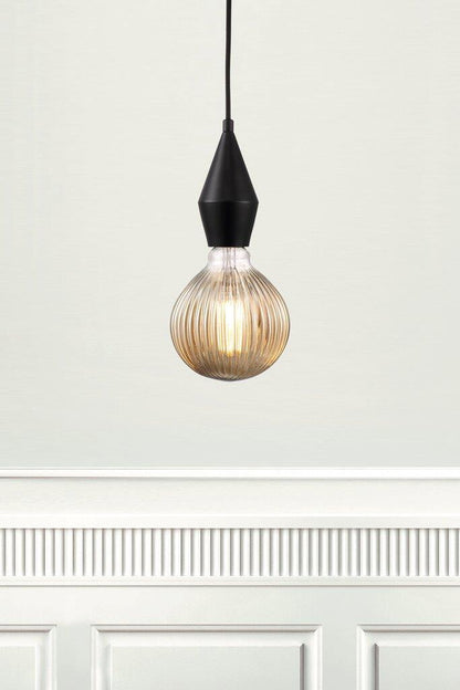 Aud Single Pendant Black