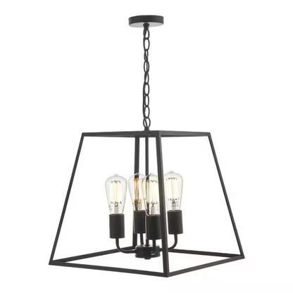 Dar Academy 4 Light Lantern Pendant