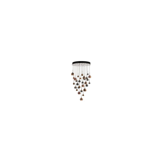 Aurelia 30-Light Cluster Pendant Copper & Bronze