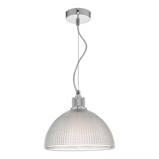 Cytheria 1-Light Clear Glass Pendant