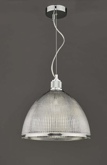 Cytheria 1-Light Clear Glass Pendant