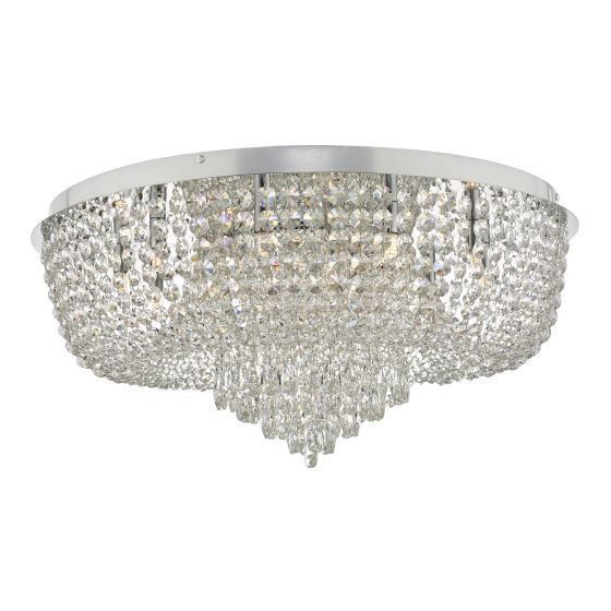 Eitan 12-Light Beaded Flush Mount