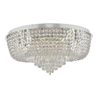 Eitan 12-Light Beaded Flush Mount
