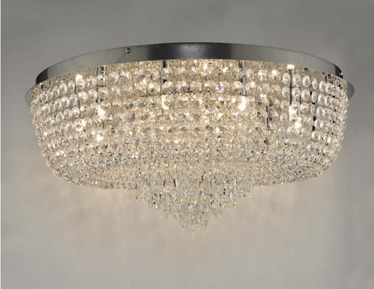 Eitan 12-Light Beaded Flush Mount