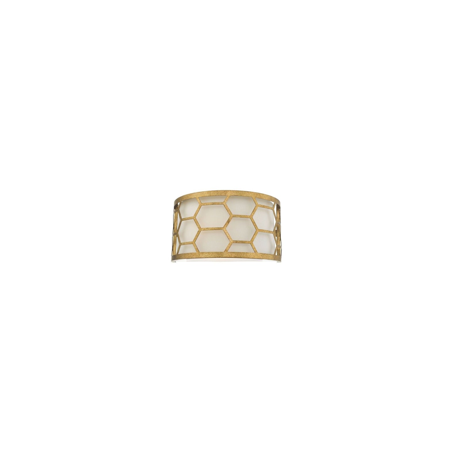 Epstein Wall Light Gold & Ivory
