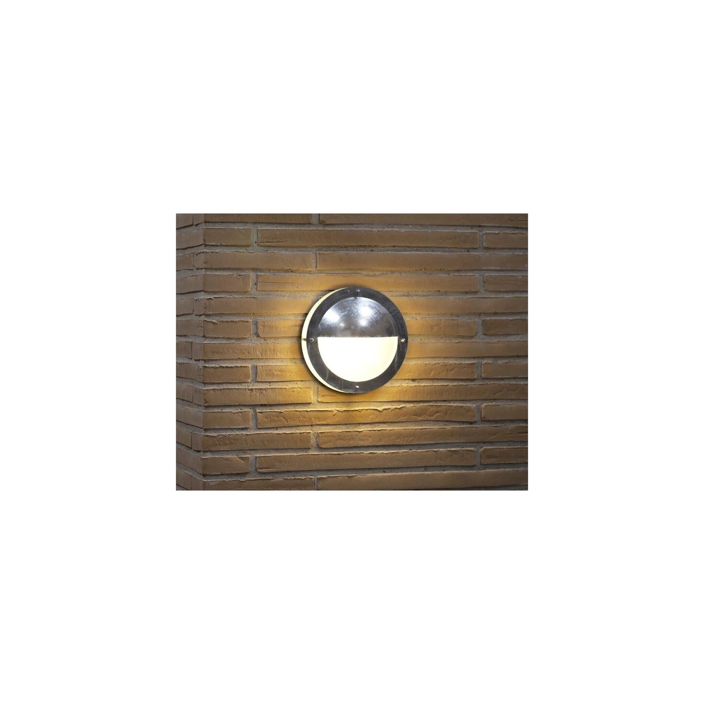 Malte Outdoor Wall Light Galvanized