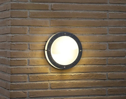 Malte Outdoor Wall Light Galvanized
