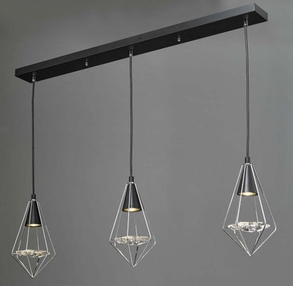 Dar Gianni 3 Light Bar Pendant