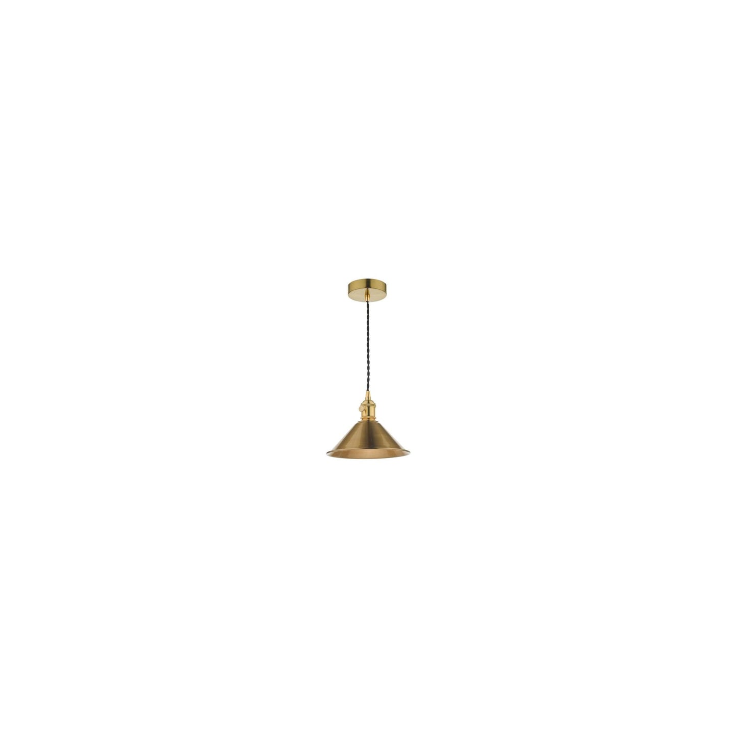 Hadano 1-Light Pendant Natural Brass